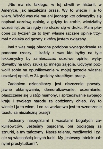 vendaval - > Zawsze hołdowałem idei niezależnego dziennikarstwa...

Niezależne dzie...