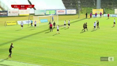 WHlTE - pudło Sama van Huffela z karnego
#stomil #chrobryglogow #meczgif #Pierwszali...