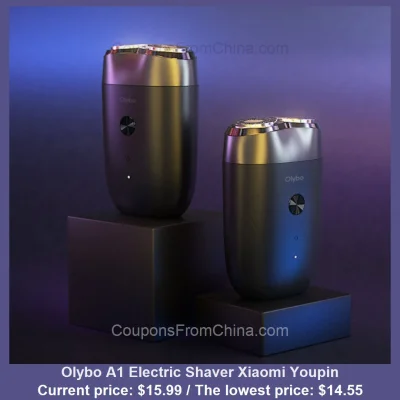 n____S - Olybo A1 Electric Shaver Xiaomi Youpin
Cena: $15.99 (najniższa w historii: ...