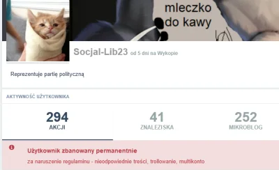 bastek66 - To dlatego wrócił do poprzedniego konta
https://www.wykop.pl/ludzie/Socja...