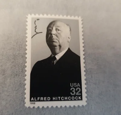 Mortadelajestkluczem - #znaczkimortadeli 16/100

Znaczek z Alfredem Hitchcockiem, U...