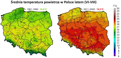 text - Te uczucie, kiedy "dziś" w Suwałkach jest cieplejszy klimat, niż kiedyś 40 lat...