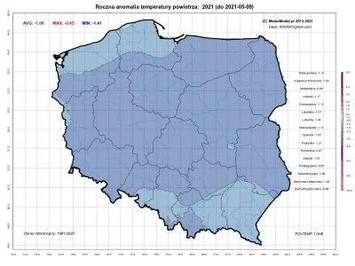 lavinka - A to anomalia ujemna (-1) od stycznia. oraz https://meteomodel.pl/klimat/po...