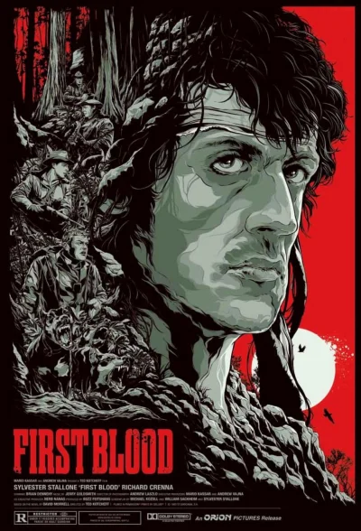 r.....r - #art #rambo #film #kino #plakat