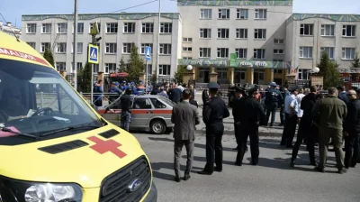 szurszur - Jeden ze sprawców masakry w szkole w Kazaniu w Rosji posiadał broń legalni...