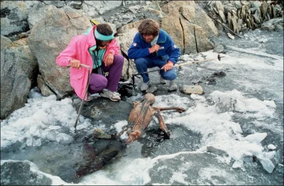 JoeShmoe - Odkrycie Ötzi`ego "Człowieka z Lodu" we włoskich Alpach (1991). Mega fascy...