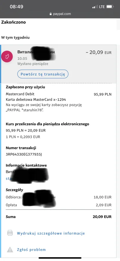 skalo16 - Nic takiego nie mam, dodam że nie zapłaciłem równych 18 euro tylko 20 bo ni...