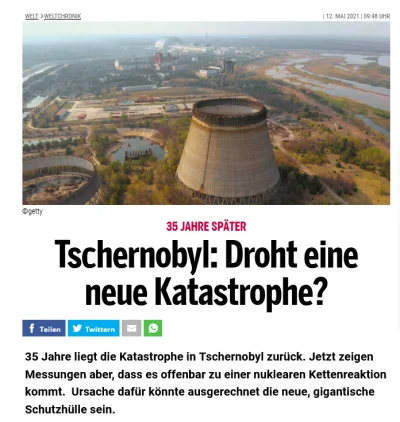 w.....8 - "Minęło 35 lat od katastrofy w Czarnobylu. Ale teraz pomiary pokazują, że r...