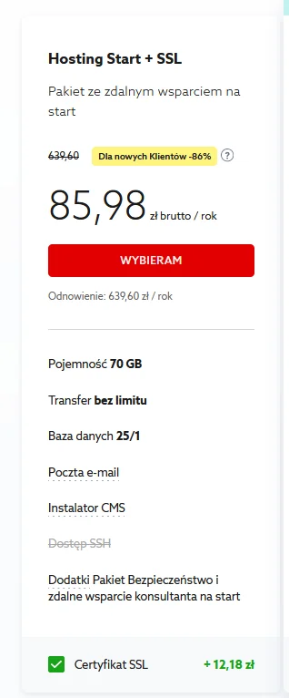 dwieszopyjackson - Mam ten hosting z home.pl od lat chyba dziesięciu a ich klientem j...