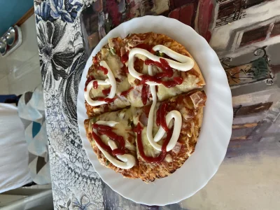 Letniaczek - Nie ma to jak pizza rigga z szynka z dodatkowa porcja sera ( ͡° ͜ʖ ͡°) t...