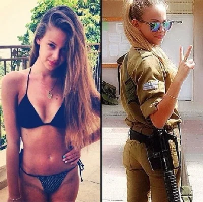 grim_fandango - Izraelska żołnierka
#izrael