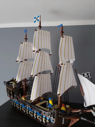 Godir17 - Nowy okręt flagowy na półce :D
#lego