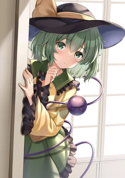 OttoFlick - #randomanimeshit #anime #blushedface #touhou #komeijikoishi #