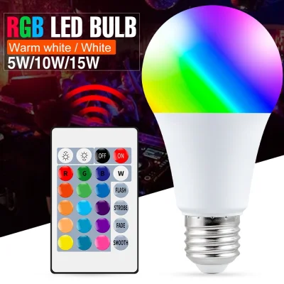 duxrm - E27 Smart Control Lamp Led RGB Light Dimmable 15W
Cena: 1,97 $
Link ---> Na...