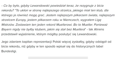 Milanello - Niemiecki dziennikarz apeluje do Lewego o rezygnację z bicia rekordu Muel...