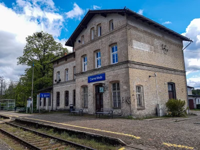SebaD86 - Z cyklu Małe stacje kolejowe: Czarna Woda - niewielka stacja przy Ostbahnie...