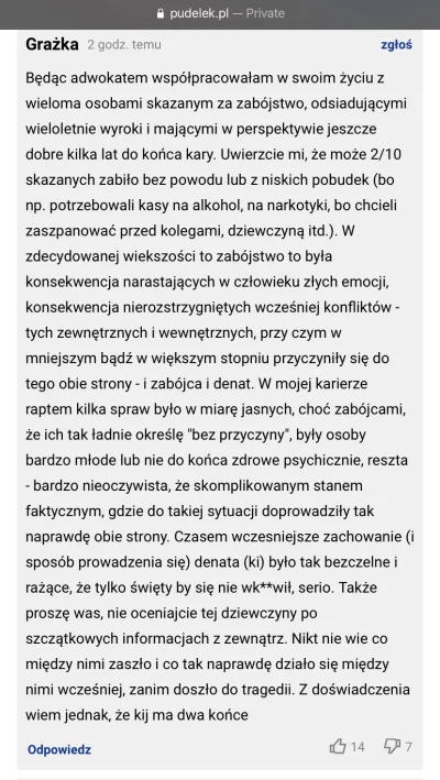 mety1 - @Qiepka: Tu cały wywód pani adwokat