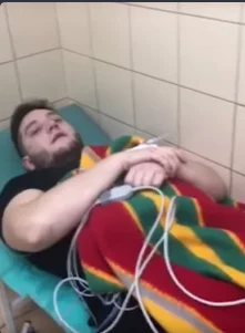 skankhunt43 - Specjalista od boksu Michał "BOXDEL" Baron trafił do szpitala z powodu ...