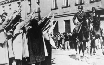 Silwerbalk - Żydzi witają Niemców na ulicach Łodzi.... 1939 
#izrael #wojna #żydzi #...
