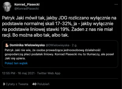 SirBlake - @NoName4891: Piasecki przyznał się do błędu.