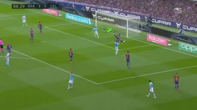 w01t3k - Barcelona 1 - [2] Celta Vigo - Santi Mina 89'
#golgif #mecz