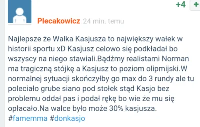 Paraparapapa - Chłop wymylił teorie spiskowa walki norman - kasjo. Ale dupa pieczesię...