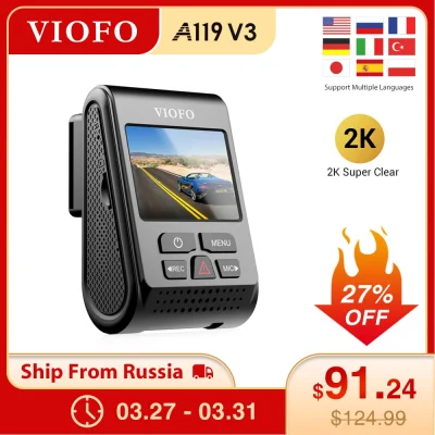 polu7 - Wysyłka z Polski.

[EU-PL] VIOFO A119 V3 Car Dash Cam w cenie 82.99$ (309.6...