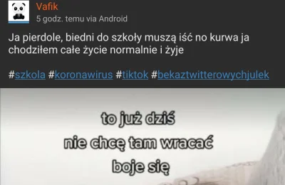 ItWasATypo - Typowy wykopek jest typowy. Myśli, że młodzi boją się powrotu do szkoły ...