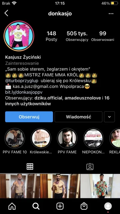 mikolaj-miki - Kasjo tak mało wbił follow po walce? Ile miał przed? #famemma