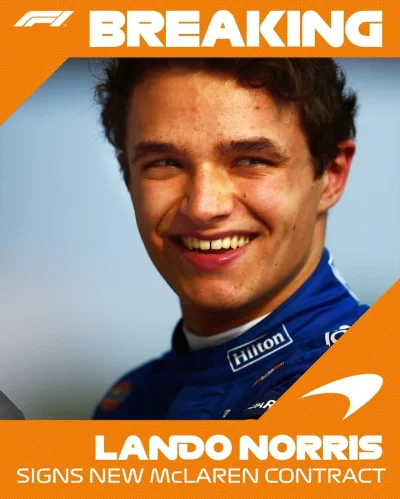 Jedreqq - Lando zostaje w McLarenie 
#f1