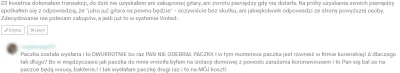 Patol0g - Cześć Mirki & Mirabelki, 23 Kwietnia dokonałem zakupu na #vinted, opłatę (o...