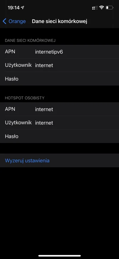 prawdziwek - @pelikan222 a tu masz ustawione tak? (Hasło: internet) mozesz tez wyzero...