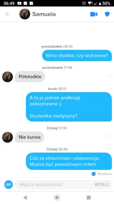 rolnik_wykopowy - Ojej, czyżbym uraził witaminkę? (╯︵╰,)
#tinder #badoo #podludzie