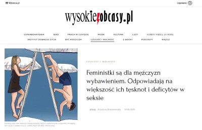 marekseo - > Poza tym oczywiście że w feminizmie chodzi o kobiety. Jeśli chodzi o męż...