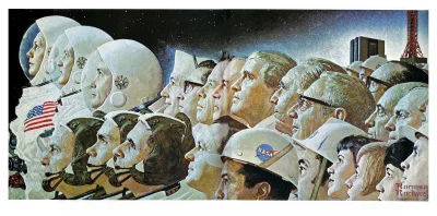 myrmekochoria - Norman Rockwell, Z Ziemi na Księżyc, 1969. 

#starszezwoje - tag ze...