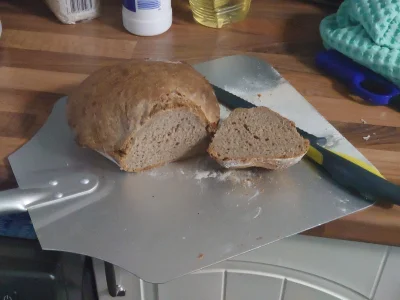sorek - Pierwszy pszenno-żytni chleb na 20 letnim żytnim zakwasie od @manivelle ( ͡° ...