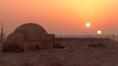 Don_kiszot - @EtaCarinae: To tatooine tylko 2 słoneczko jeszcze nie wyszło