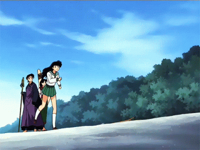 QoTheGreat - Uroczy piesek aportuje patyczek. 
#inuyasha #anime #animedyskusja
