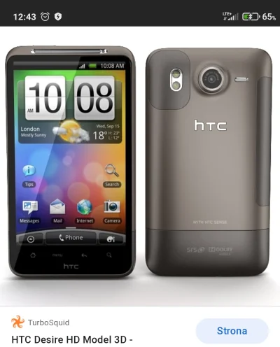 Detektowizjer - @misiaczkiewicz: htc desire HD