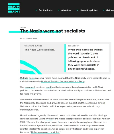 G.....5 - @mojnicknawykopie: @posso: The Nazis were not socialists, https://fullfact....