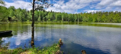 Visius - Urocze i ciche jezioro Flosek, tuż obok zatłoczonego jeziora Bełdany.