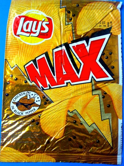 Rzyleta - @Caracas: 
Lays MAX kurczak z pieprzem