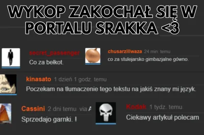wsiokom - @wsiokom: srakka.blogspot.com przejmuje Wykop!

#heheszki #srakka #public...