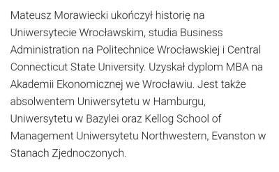 Willy666 - @Vistu: 
Komorowski - historyk, Morawiecki - historyk, Geremek - historyk
...