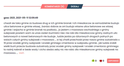 TheLSC - Niestety, jak się dowiadujemy z komentarzy, mieszkańcy gminy Sulejówek na Ma...