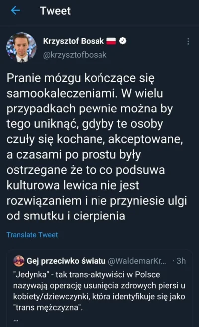 Maceto - "gdyby te osoby czuły się kochane, akceptowane" pan krzysztof robi postępy
...