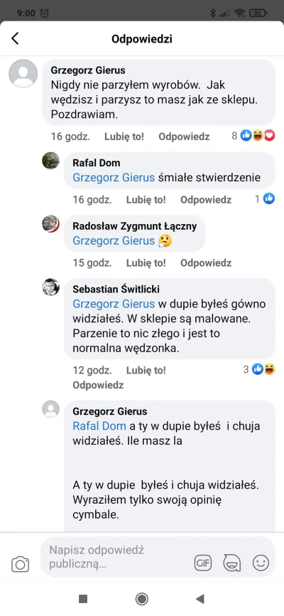 volver021 - Lubię te wymiany zdań na poziomie na FB o wędzeniu/grillowaniu itp xD #he...