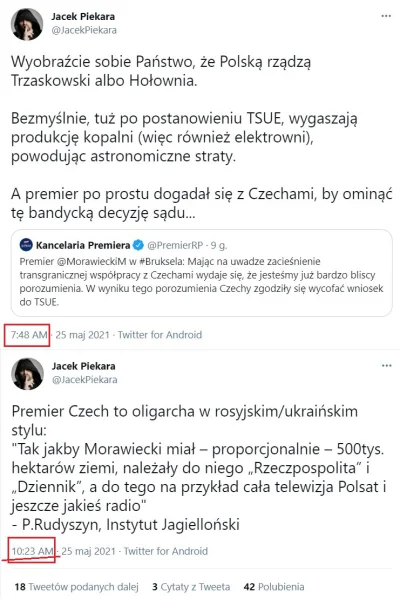 k.....a - Dobrze wiedzieć, przynajmniej nie przyjdzie mi do głowy przypadkowo wesprze...