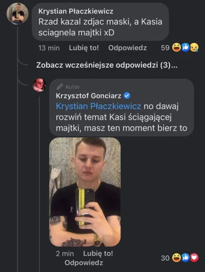 Deku - gonciarzowi chyba przestaly byc obojetne komentarze o kasi wiec odpalil protok...