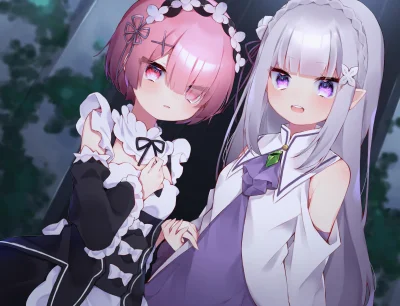 zabolek - #rezerokarahajimeruisekaiseikatsu #emilia #anime #randomanimeshit #ram